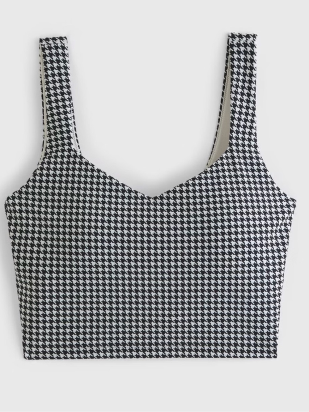 YPB sculptLUX Sweetheart Tank- Black/White